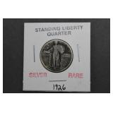 Standing Liberty Quarter