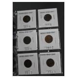 6 Indian Head Cents