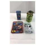 Magnetic Darts, Face Masks, Candle Jar