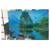 Audible Mirror Landscape Wall Hanging