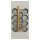 Wagner "A"  Aluminum Biscuit Pan