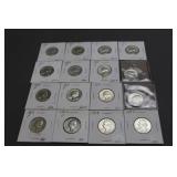 16 Washington Quarters