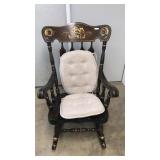 Vintage Heavy Duty Rocker w/ Cushion