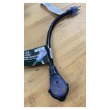 New RV Adapter 15 AMP to 30 AMP