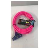 ProGlo 25ft 12/3 SJTW -40 Triple Tap Lighted -Pink