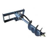 Skid Steer QA Hydraulic Auger