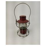 Handling Lantern NYCS Etched on Globe