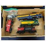 3 Engines and 1 Car, S Gauge