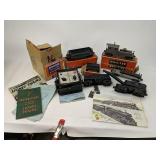 O Gauge Lionel Train Engine, Cars, Transformer