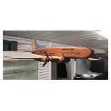 Vintage Wooden Airplane