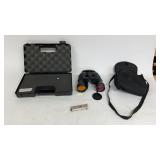 Binoculars & Walther Pistol Case w/Clip