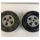 2 Push Cart Tires
