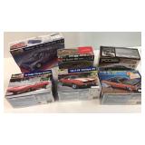 6 Models, 4 are Assembled