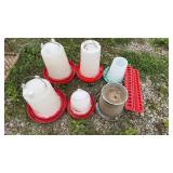 Chicken Water Dispenser and Feeders