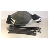 8- Hollow Body Goose Decoys w/Stakes