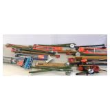 15- Tip Ups, 5- Ice Fishing Poles,