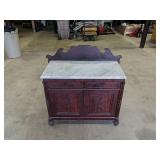 Vintage Marble Top Vanity