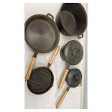 Set of 7 Piece Cast Iron Set