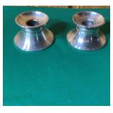 Wallace Sterling Weighted Candle Holders