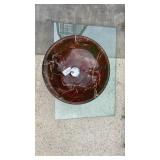 Glass Top Vanity With Sink Bowl, No Cupboard