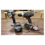 Porter Cable Drill Flashlight Battery Set
