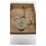 2 Bud Vases, 2 Toothpick Holders Sterling Silver