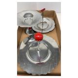 Stainless Steel Bakelite Platter Stands