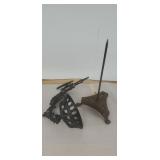 Cast Iron Spike & Light Base