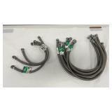 7 Qty 30" 1/2" ,3 Qty 20" 1/2" Stainless Mesh