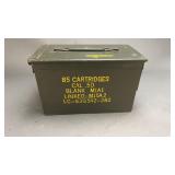 85 Cartridge Ammo Metal Can
