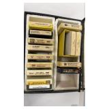 8 Track Tapes in Case
