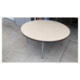 48" Round Work Table W/ Adjustable Legs