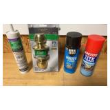 Door Handle, Great stuff, silicone, foam deal