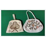 2- Hand Made Belgium Beaded Purses