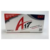 CCI 17HMR 17Gr 200Rds