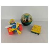 Fisher Price Plane, Roly Poly, Radio