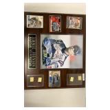 Wooden Framed Picture Jimmy Johnson Memorabilia