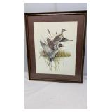 1980 Charles E Murphy Duck Framed Print