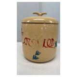 Stoneware cookie Jar
