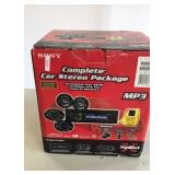 Sony Complete Car Stereo Package
