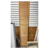 Louvered Doors 29 1/2"x 75 1/2", 76x 23 1/2",75