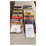 Lot Early Playboy Magazines 60