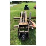 Kinshofer Liftall Hydraulic Fork With Rotator