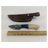 Handmade Damascus Steel Knife Custom Mixed Handle