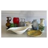 Variety of glassware