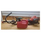 Craftsman Weedeater 33cc (upper no lower)w/gas can