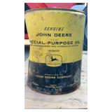 John Deer Tin Transmission Can