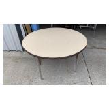 42" Round Table With Adjustable Legs