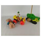 Porky Pig, Fisher Price Jalopy, Handmade Frog