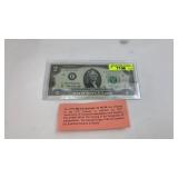 1976 Bicentennial $2 Note